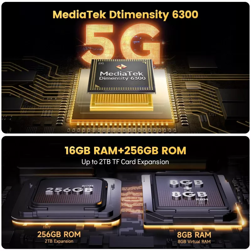 ULEFONE ARMOR X31 PRO 8/256GB musta järeä matkapuhelin