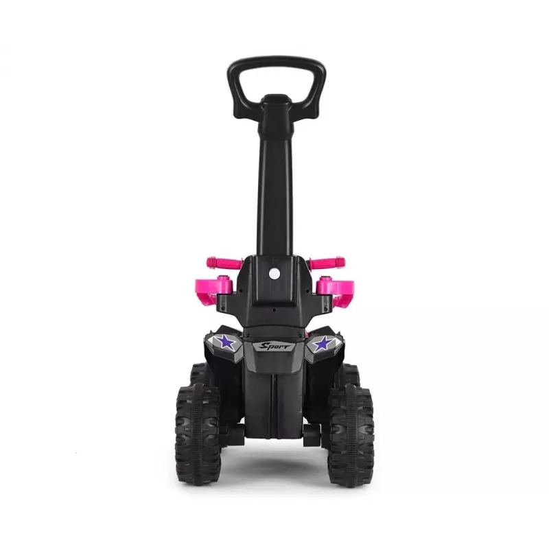 MILLY MALLY lasten polkupyörä työntövarrella Wild Pink 12