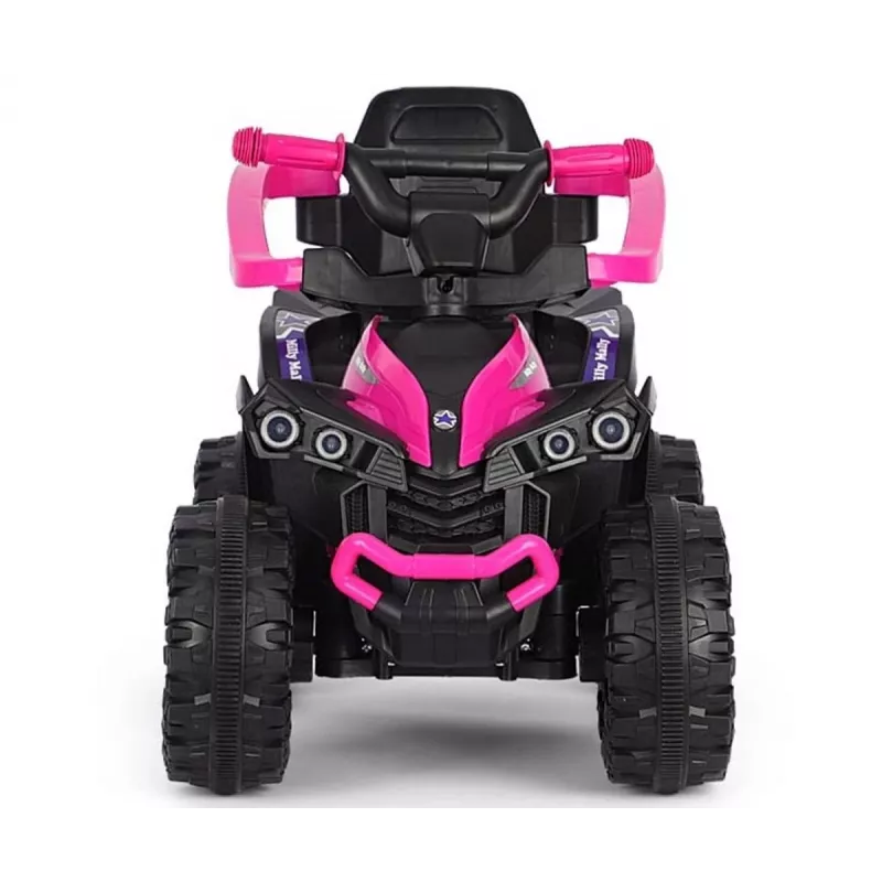 MILLY MALLY lasten polkupyörä työntövarrella Wild Pink 12