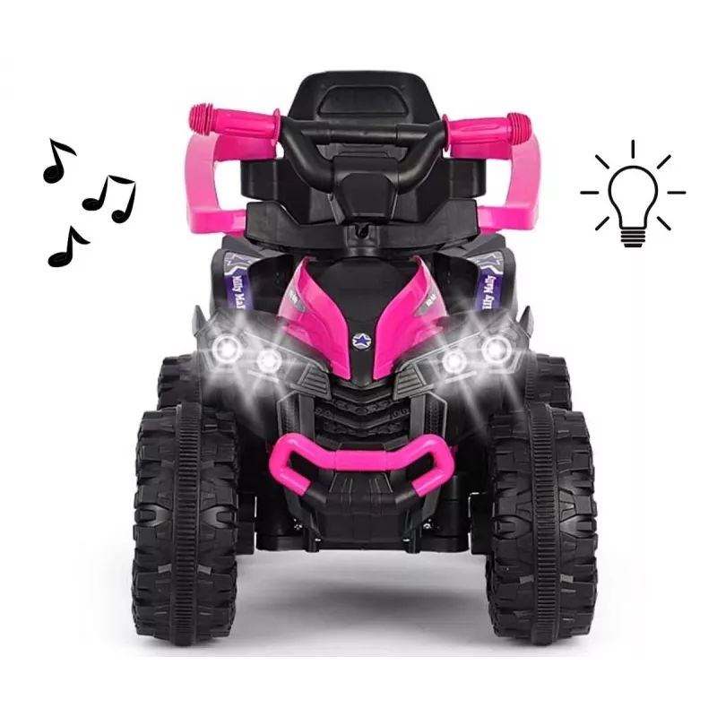 MILLY MALLY lasten polkupyörä työntövarrella Wild Pink 12