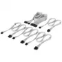 Corsair Premium Sleeved DC Cable Starter Kit Type 5 -virtalähteelle - valkoinen
