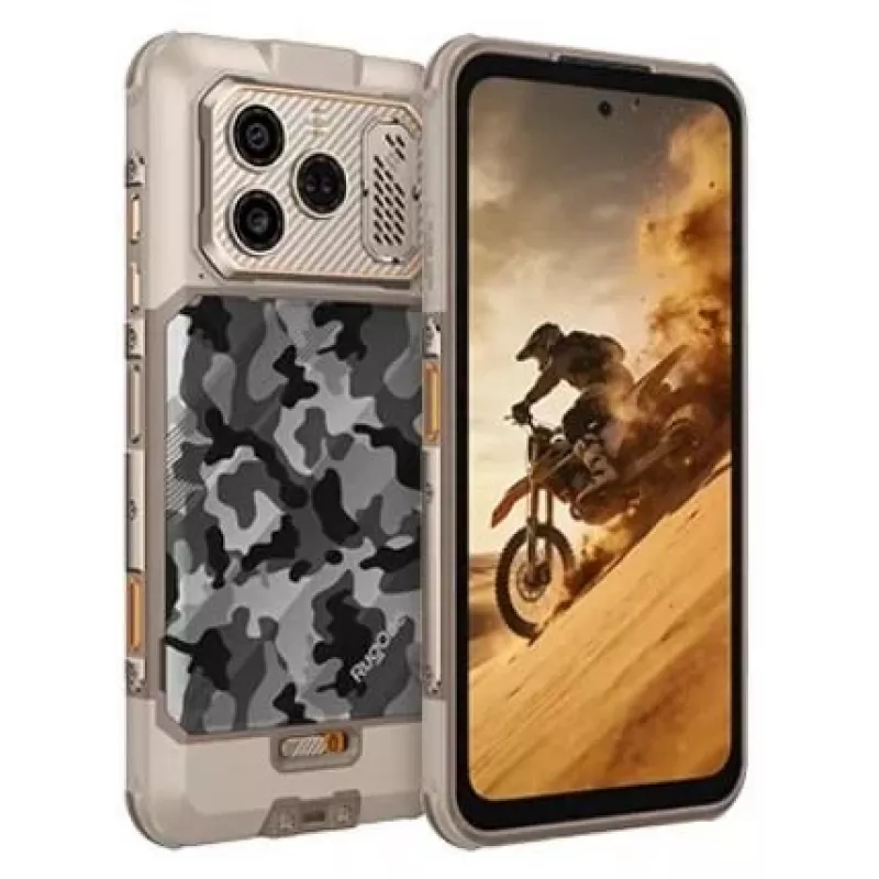 ULEFONE XEVER 8 8/256GB Sand Dune järeä älypuhelin IP68/IP69K