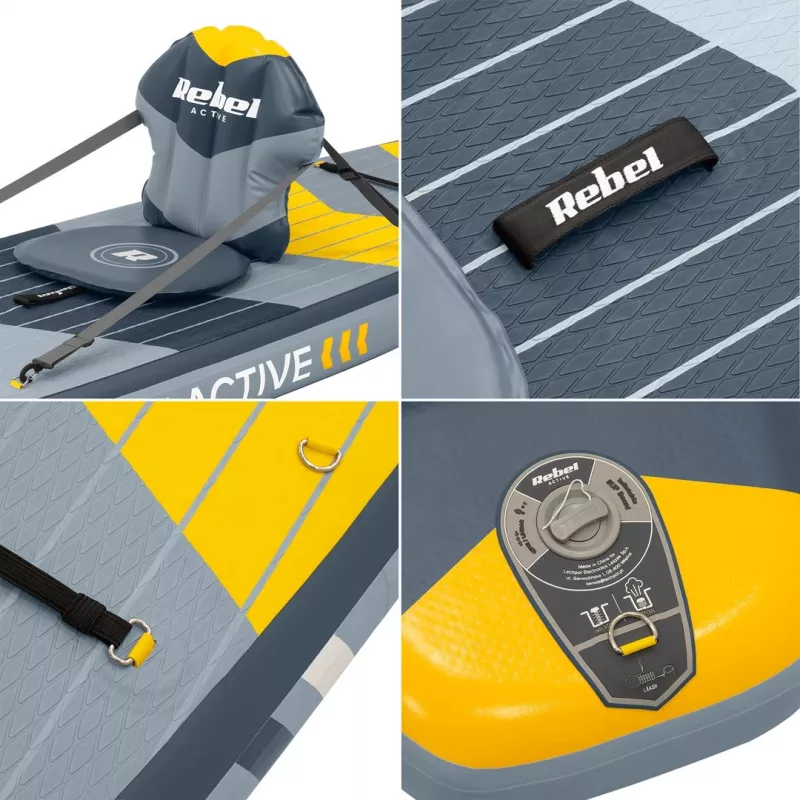 REBEL Active Pro Touring täytettävä SUP-lautaset 381 cm RBA-4512