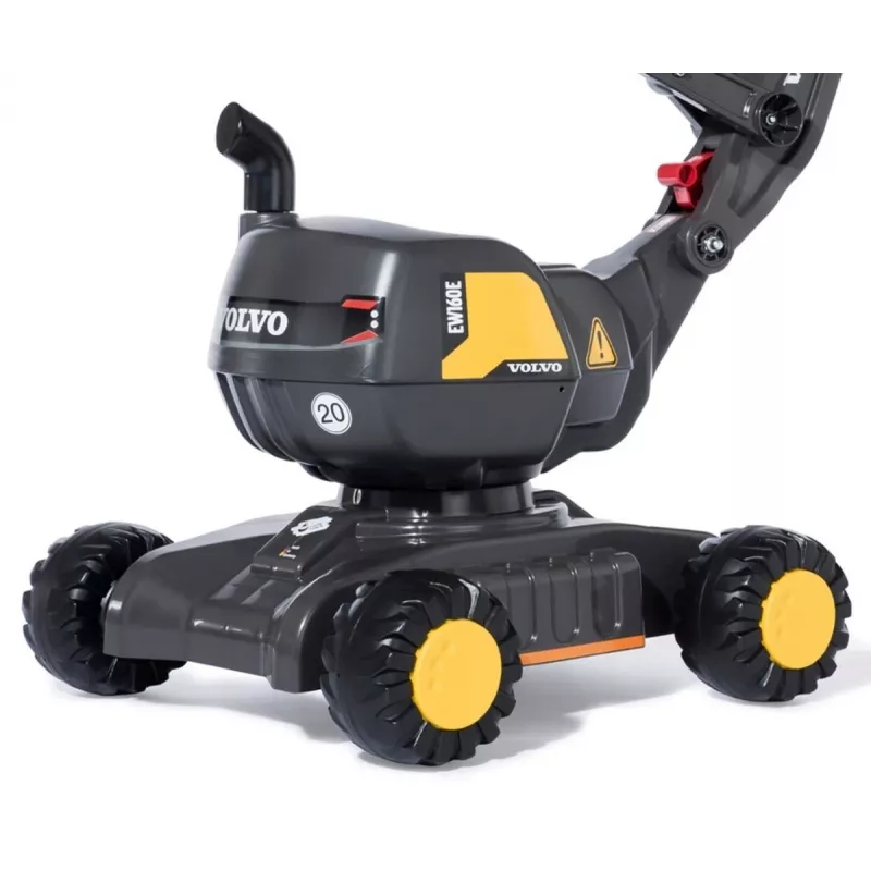 MILLY MALLY Rolly Toys kaivinkone Volvo istuma-auto lelu