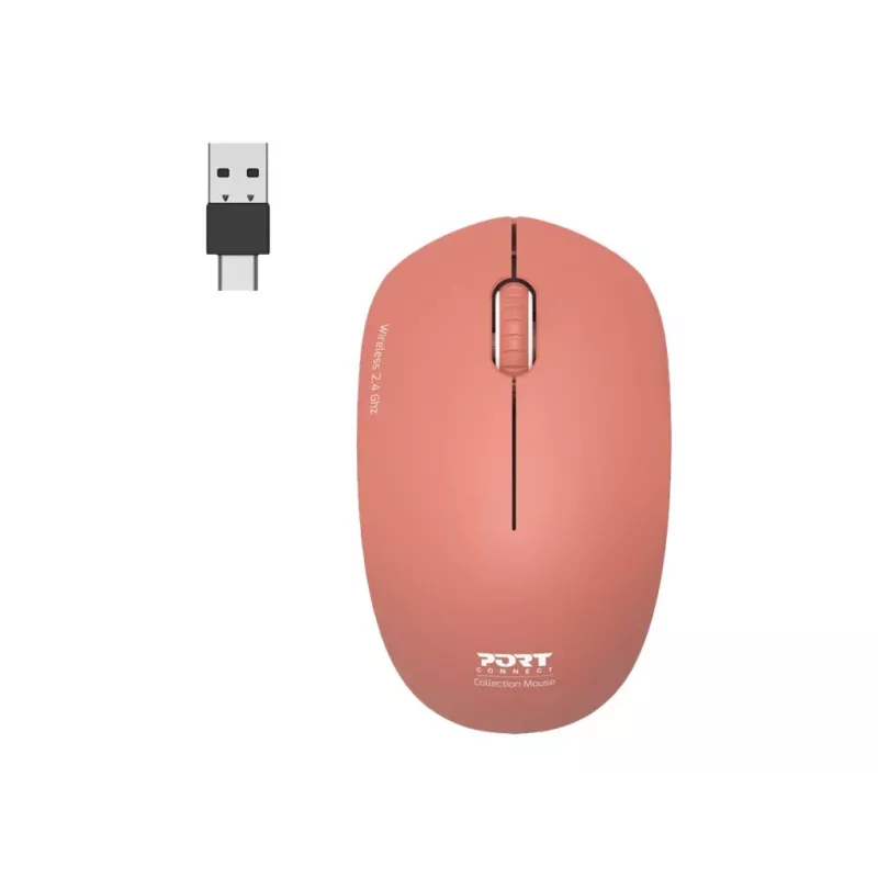 PORT DESIGNS PORT CONNECT Mouse Collection II langaton 2,4 GHz oranssi