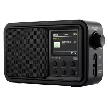 Hyundai PR650BTDAB kannettava DAB+/FM-radio Bluetoothilla, musta