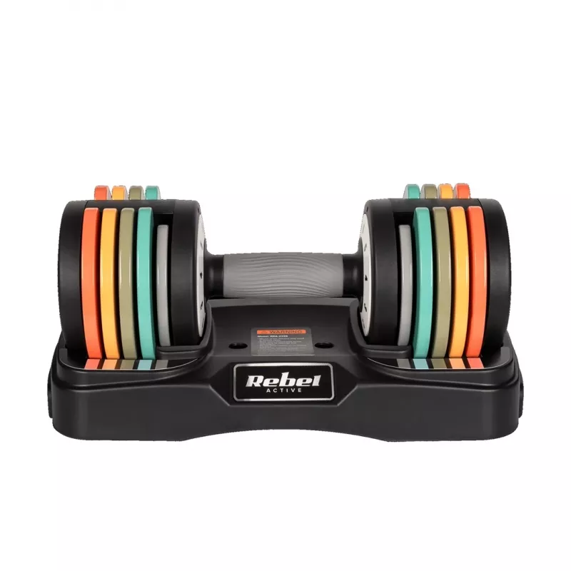 REBEL ACTIVE automaattiset valurautakäsipainot 2x10kg RBA2335