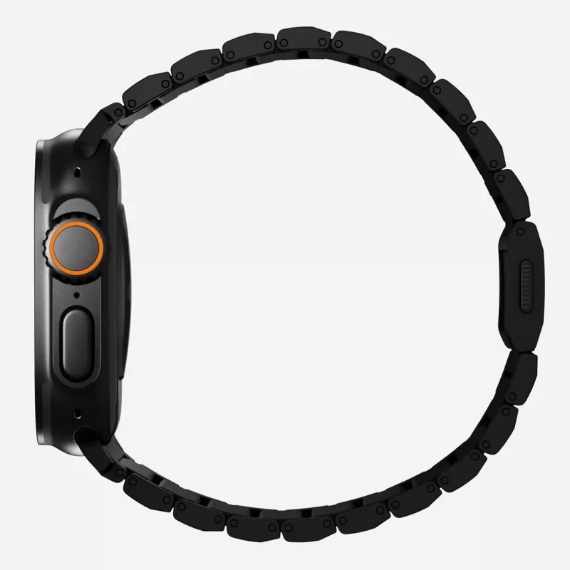 NOMAD titaaniranneke Apple Watch 46/49mm hopea