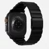 NOMAD titaaniranneke Apple Watch 46/49mm hopea
