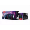 Gembird SPK-BT-LED-02 kannettava Bluetooth-juhlakaijutin, 10 W, musta