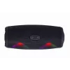 Gembird SPK-BT-LED-02 kannettava Bluetooth-juhlakaijutin, 10 W, musta