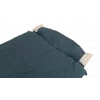 Outwell Camper Lux Double Blue makuupussi 235x150 cm -16 - 5 °C vetoketju molemmin puolin