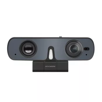 ROCWARE RC08P kamera, musta, USB, 1080i/720p, sisäänrakennettu mikrofoni