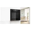 Bosch Serie 6 HBG557EB3 kalusteisiin asennettava uuni pyrolyysipuhdistuksella, 71L, musta