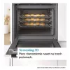 Bosch Serie 6 HBG557EB3 kalusteisiin asennettava uuni pyrolyysipuhdistuksella, 71L, musta