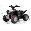 MILLY MALLY Quad Honda ATV akkukäyttöinen musta