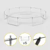 REBEL Active Trampoline PRO 15ft/457cm - musta/sininen