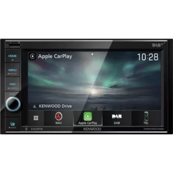 Kenwood DNR4190DABS 6,2 tuuman kosketusnäyttö 2-DIN Bluetooth DAB+ autoradio Garmin-navigoinnilla