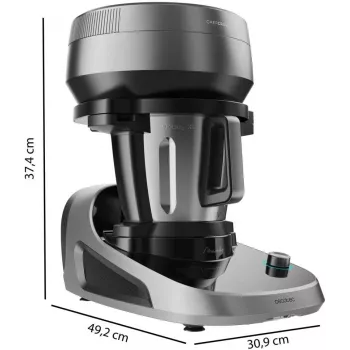 Cecotec Mambo CooKing Victory monitoiminen keittiökone 1700 W 4,5 L musta/harmaa