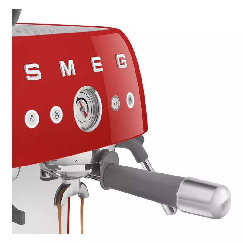Smeg 50's Style täysautomaattinen kahvinkeitin EGF03RDEU punainen