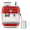 Smeg 50's Style täysautomaattinen kahvinkeitin EGF03RDEU punainen