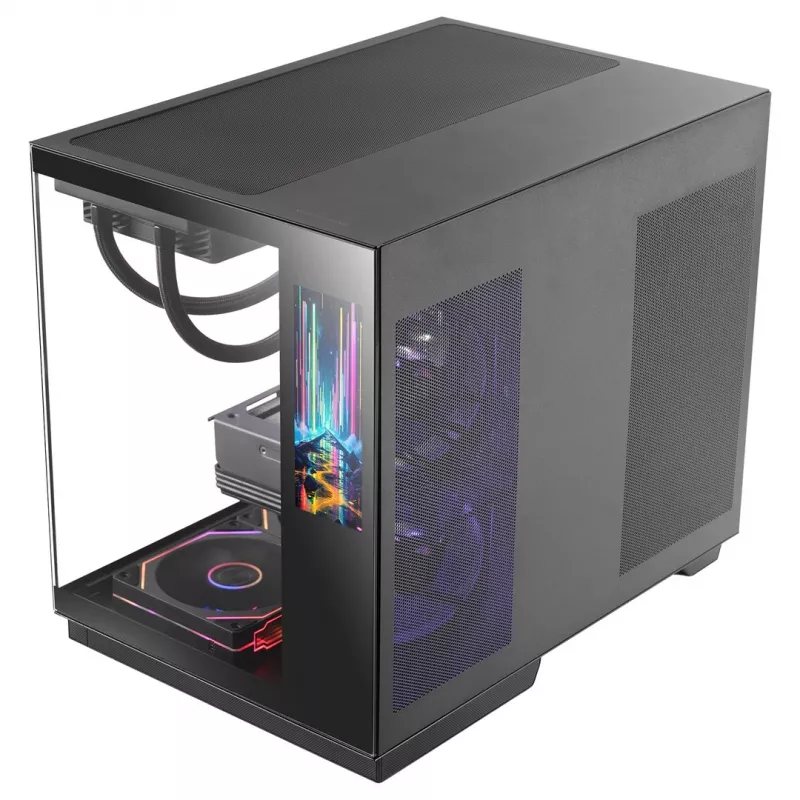 Tacens Mars Gaming MCMIRAGE Mid Tower -tietokonekotelo musta
