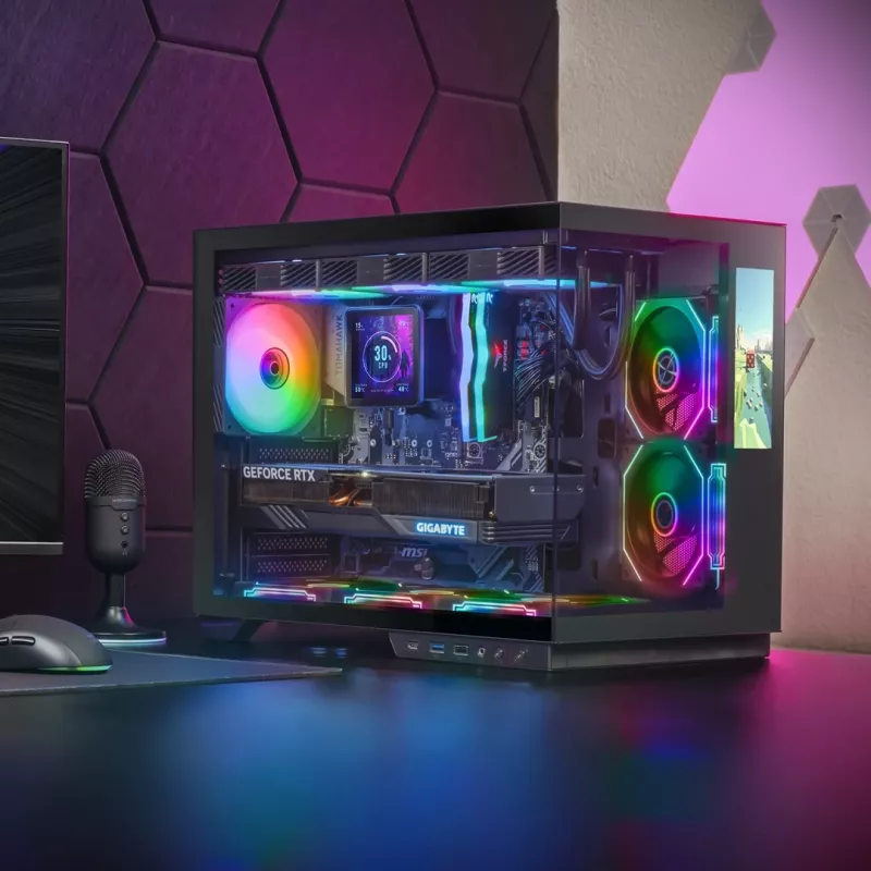 Tacens Mars Gaming MCMIRAGE Mid Tower -tietokonekotelo musta
