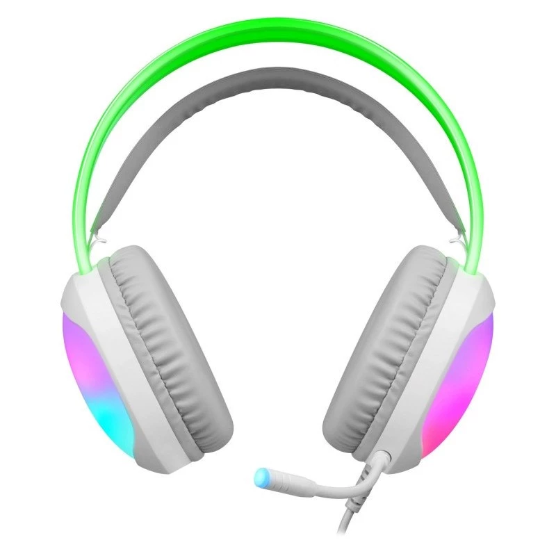 Defender Eclipse RGB -peliheadset valkoinen