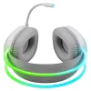 Defender Eclipse RGB -peliheadset valkoinen