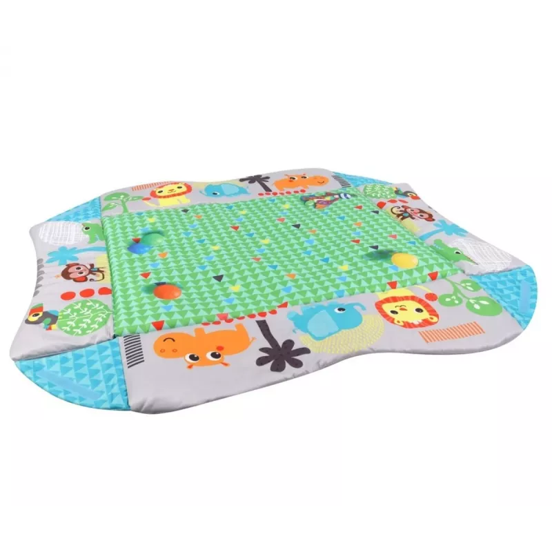 MILLY MALLY 4-in-1 viidakkoleikkimatto, kuivapooli, leikkikehä