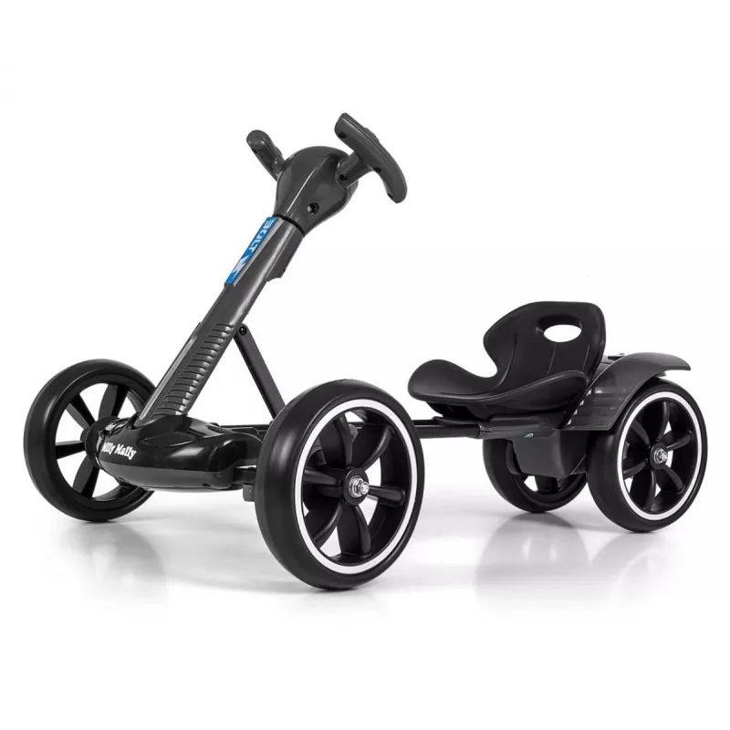 MILLY MALLY Go-kart akkukäyttöinen Bolt Black