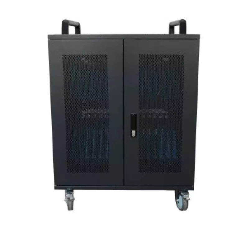 AVTEK Charging Cart 32 - musta