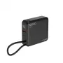Gembird PB10-WPC15-LCD-01 pikalatausvaravirtalähde langattomalla laturilla, 20 W, 10000 mAh, musta