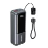 Gembird PB10-PD20-LCD-02 kompakti pikalatausvaravirtalähde LCD-näytöllä, 20W, 10000 mAh, Space Grey