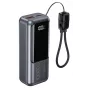 Gembird PB10-PD20-LCD-02 kompakti pikalatausvaravirtalähde LCD-näytöllä, 20W, 10000 mAh, Space Grey