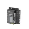 Gembird PB20-PD65-LCD-01 pikalatausvaravirtalähde integroiduilla kaapeleilla, 65W, 20000 mAh, musta