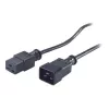 APC virtakaapeli - IEC 60320 C19 - IEC 60320 C20, 2,5 m, musta