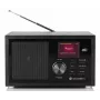 GoGen DAB620BTCB kannettava DAB+ & UKW-radio Bluetoothilla, CD-soittimella ja USB-MP3-toistolla, musta
