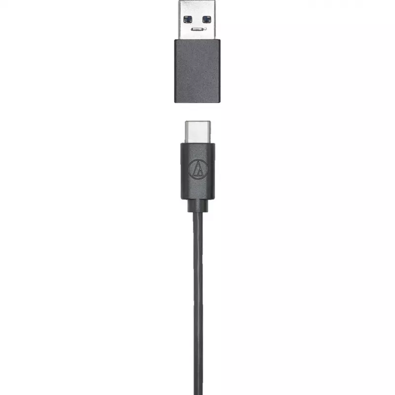 Audio-Technica ATR4750-USB kondensaattorimikrofoni musta USB-C USB-A