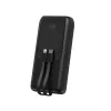 Gembird PB20-PD20-LCD-01 pikalatausvaravirtalähde integroiduilla kaapeleilla, 20 W, 20000 mAh, musta