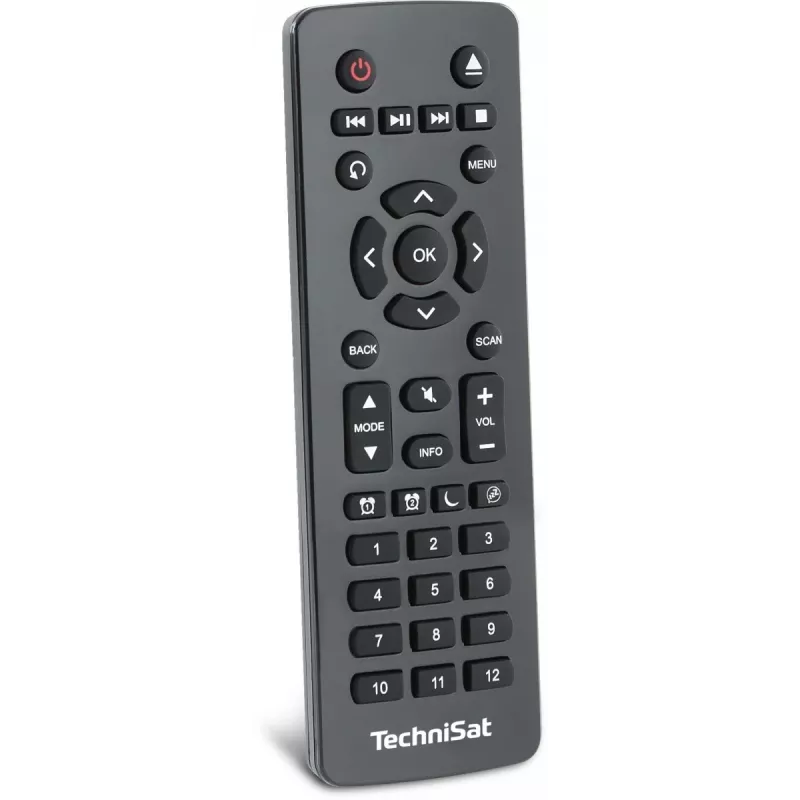 TechniSat DIGITRADIO 602 DAB+/FM/Internet-radio Bluetoothilla, CD-soittimella ja Qi-latausasemalla - antrasiitti/hopea