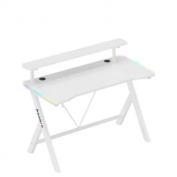 Huzaro Hero 1.9 RGB valkoinen pelipöytä