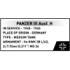 COBI 958 PCS HC WWII Panzer III Ausf. H rakennuspalikkasarja