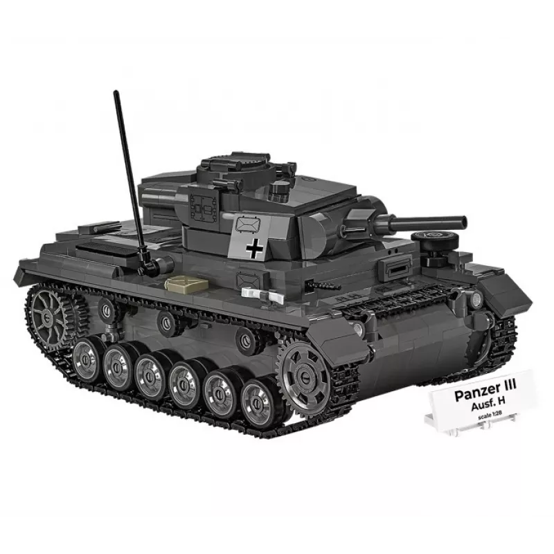 COBI 958 PCS HC WWII Panzer III Ausf. H rakennuspalikkasarja
