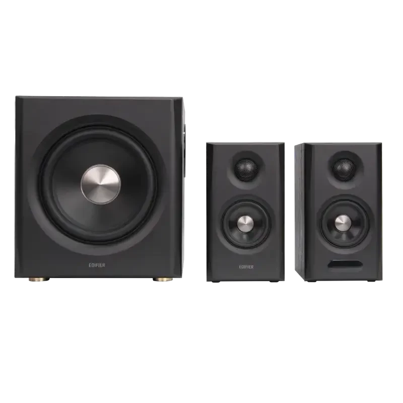 Edifier S355DB 2.1 hyllykaiutinjärjestelmä subwooferilla, musta