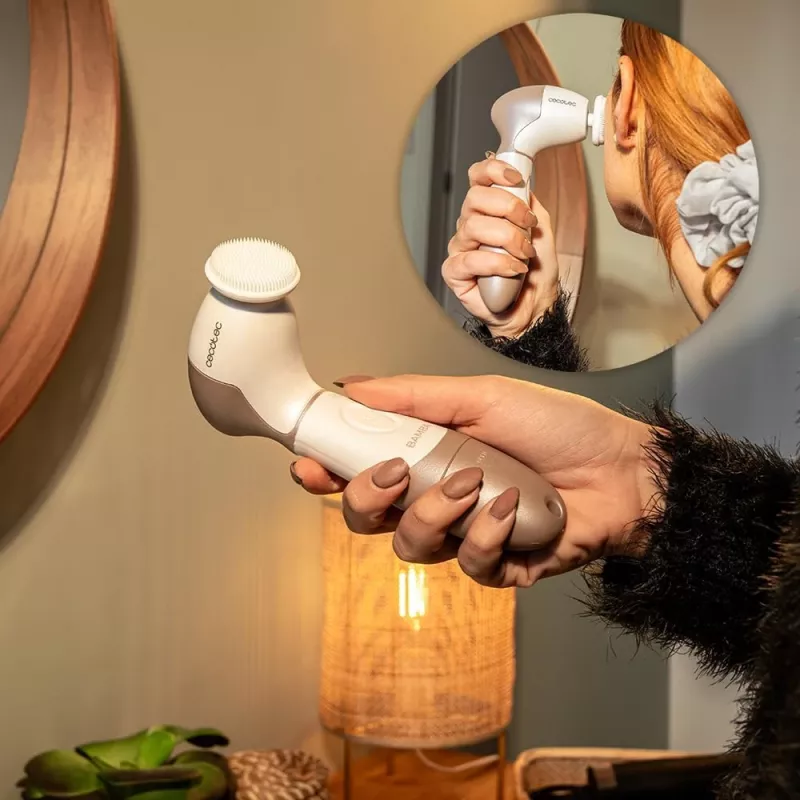 Cecotec FaceCare TotalClean kasvojenpuhdistusharja, valkoinen
