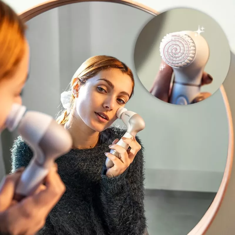 Cecotec FaceCare TotalClean kasvojenpuhdistusharja, valkoinen