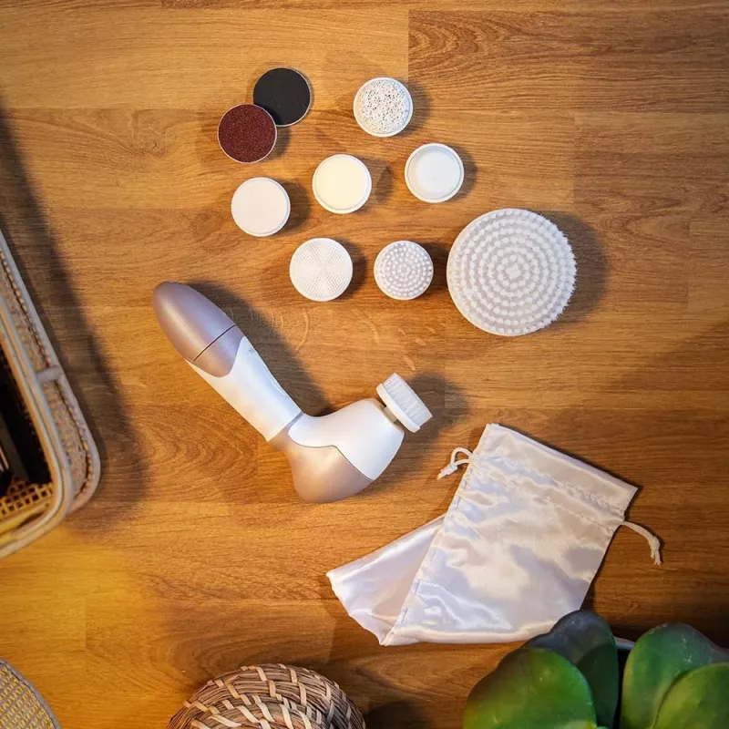 Cecotec FaceCare TotalClean kasvojenpuhdistusharja, valkoinen