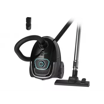 Cecotec Conga Powerbag 2500 Plus pölynimuri pussilla, 850 W, 2,5 L pölytilavuus, musta