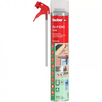 Fischer Low-Monomer PU-vaahto PU-P EVO 750 B2 (valkoinen, 750ml)